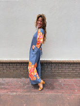Load image into Gallery viewer, Flower Caftan Maxi Dress