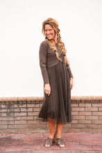 Load image into Gallery viewer, Twist Sweater Dress Set