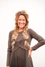 Load image into Gallery viewer, Twist Sweater Dress Set