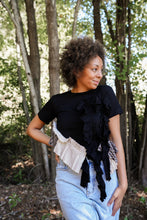 Load image into Gallery viewer, Miss Match Ruffle Tee Top