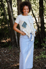Load image into Gallery viewer, Miss Match Ruffle Tee Top