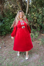 Load image into Gallery viewer, Diamond Velvet Dress