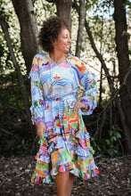 Load image into Gallery viewer, Athena Silk Ruffle Dress