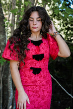 Load image into Gallery viewer, Arielle Jacquard Bow Dress