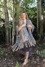 Load image into Gallery viewer, Nevada Fringed Shawl Cardigan