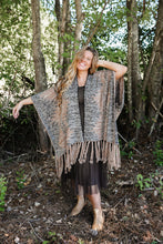 Load image into Gallery viewer, Nevada Fringed Shawl Cardigan