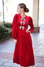 Load image into Gallery viewer, Diamond Velvet Dress