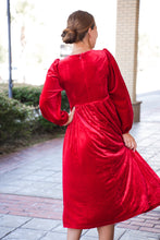 Load image into Gallery viewer, Diamond Velvet Dress