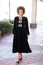 Load image into Gallery viewer, Diamond Velvet Dress