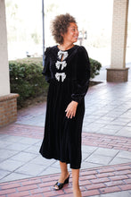 Load image into Gallery viewer, Diamond Velvet Dress