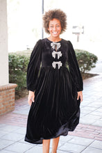 Load image into Gallery viewer, Diamond Velvet Dress