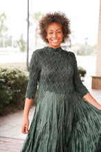 Load image into Gallery viewer, Corinne Silky Pleated Dress