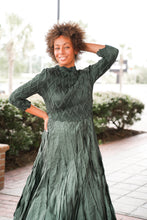 Load image into Gallery viewer, Corinne Silky Pleated Dress