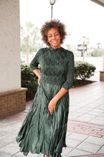 Load image into Gallery viewer, Corinne Silky Pleated Dress