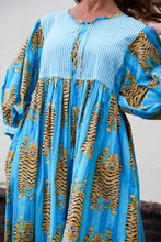 Load image into Gallery viewer, Tiger Stripe Boho Dress