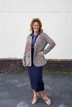 Load image into Gallery viewer, Elizabeth Plaid Blazer Jacket