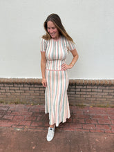 Load image into Gallery viewer, Candy Stripe Knit Set