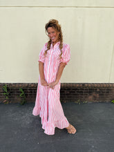 Load image into Gallery viewer, Emma Pink Stripe Dress