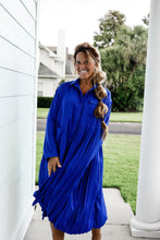 Load image into Gallery viewer, Royal Pleated Dress