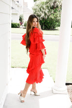 Load image into Gallery viewer, Catalina Red Dress
