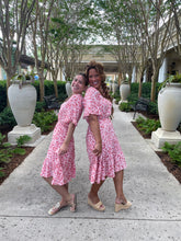 Load image into Gallery viewer, Sweetheart Pink Leopard Dress