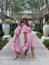 Load image into Gallery viewer, Sweetheart Pink Leopard Dress