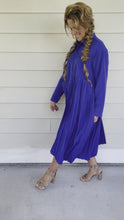 Load and play video in Gallery viewer, Royal Pleated Dress