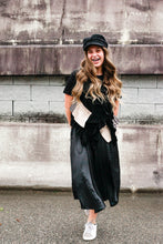Load image into Gallery viewer, Miss Match Ruffle Tee Top