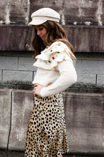 Load image into Gallery viewer, Falyn Embroidered Ruffle Knit Sweater