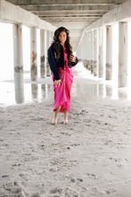 Load image into Gallery viewer, Cascade Denim Jacket Diamond Fringe