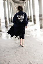 Load image into Gallery viewer, Cascade Denim Jacket Diamond Fringe