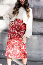 Load image into Gallery viewer, Woodland Satin Skirt