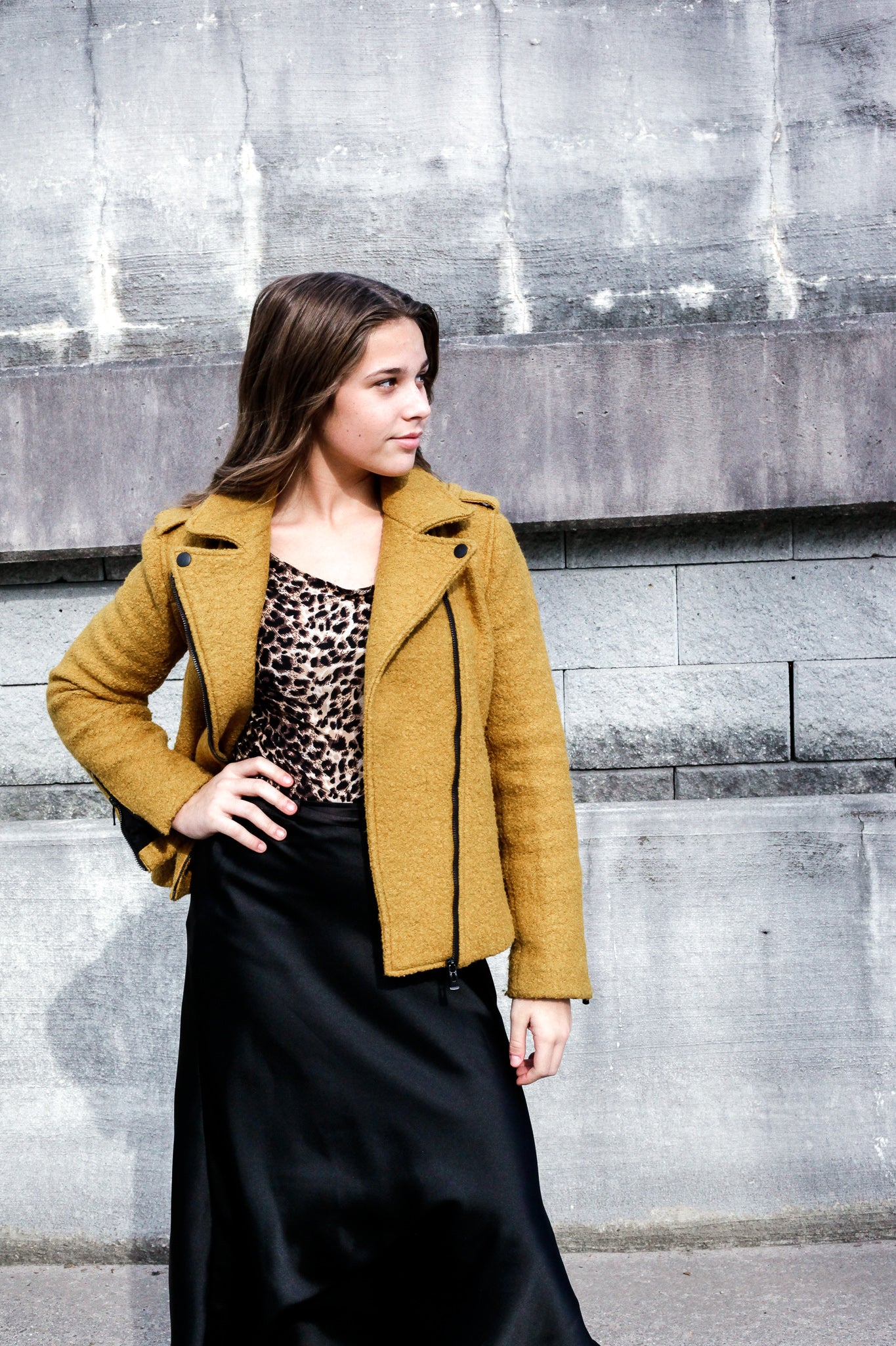 Mustard hotsell parka coat