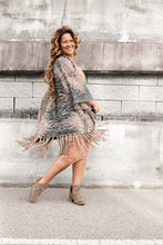 Load image into Gallery viewer, Nevada Fringed Shawl Cardigan