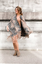 Load image into Gallery viewer, Nevada Fringed Shawl Cardigan
