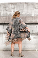 Load image into Gallery viewer, Nevada Fringed Shawl Cardigan