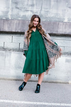 Load image into Gallery viewer, Nevada Fringed Shawl Cardigan