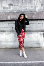 Load image into Gallery viewer, Woodland Satin Skirt