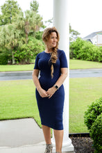 Load image into Gallery viewer, Nola Bodycon Midi Dress
