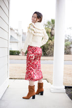 Load image into Gallery viewer, Woodland Satin Skirt