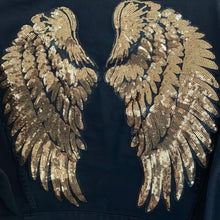 Load image into Gallery viewer, Cascade Denim Jacket Diamond Fringe