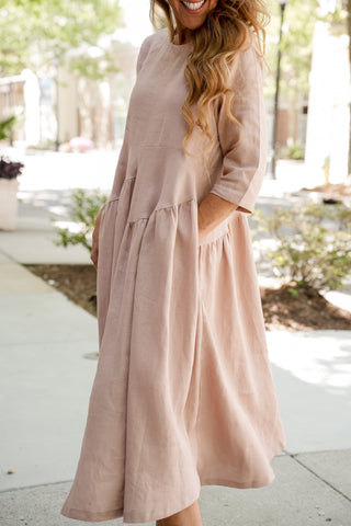 Scarlett Linen Dress