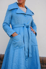 Load image into Gallery viewer, Anastasia Blue Jacket Coat
