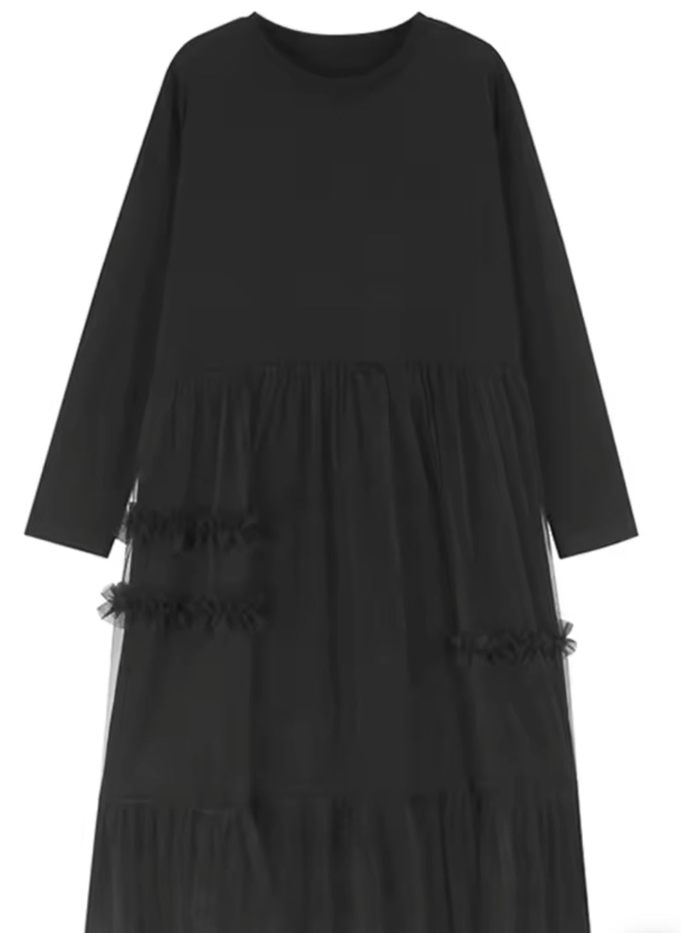 Tulle Tee Dress