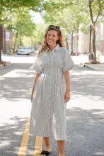 Load image into Gallery viewer, Harper Pinstripe Dress
