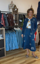 Load image into Gallery viewer, Denim Jacket Skirt Set
