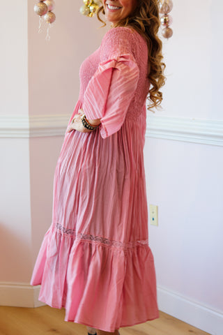 Ruched Bodice Dress