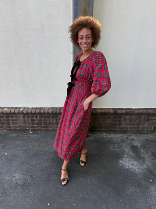 Noel Plaid Dress