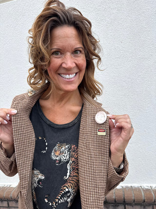 Patches Fall Blazer