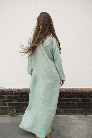 Sahara Linen Maxi Dress